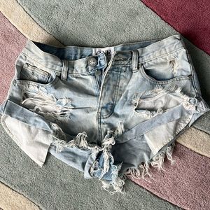 One Teaspoon Denim Shorts